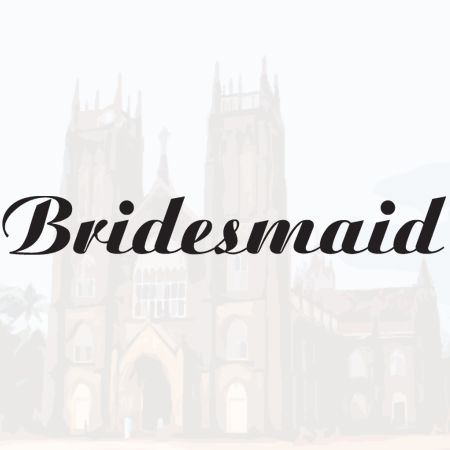 Iron on Bridesmaid Transfer