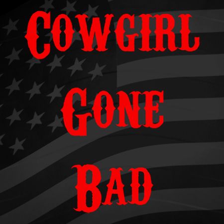 Cowgirl gone bad Iron on Transfer