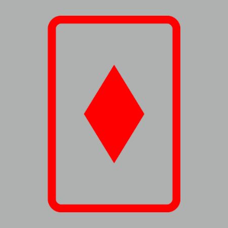 Picture of Diamonds Playing Card Iron on Transfer