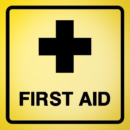 First Aid Iron on Transfer
