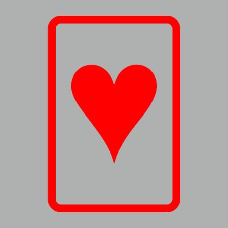 Picture of Hearts Playing Card Iron on Transfer