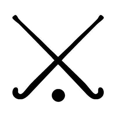 Hockey Sticks Iron on Transfer