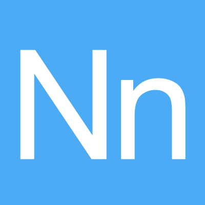 Iron on Letter N
