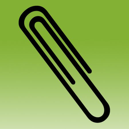 Picture of Paperclip Iron on Transfer