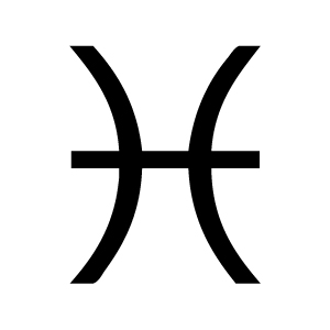 Picture of Pisces Zodiac Iron on Transfer